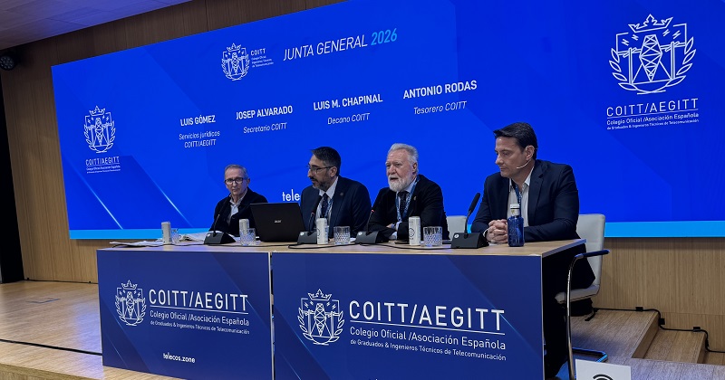 El Colegio Oficial de Graduados e Ingenieros Técnicos de Telecomunicación impulsa su actividad y destaca el papel estratégico de la profesión frente a los retos digitales de 2026