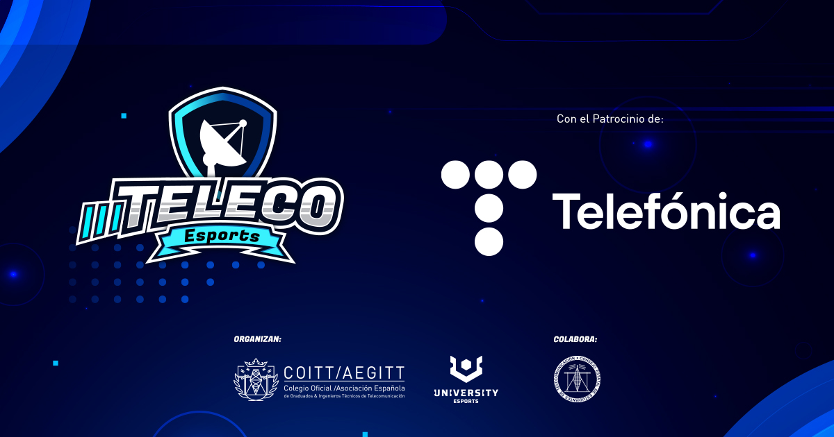 Telefónica renueva su apoyo como patrocinador principal de las III TELECO Esports
