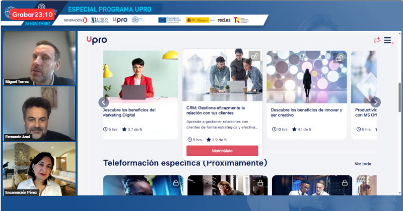 UPRO: formación flexible y aplicada que ya está impulsando la práctica profesional de nuestros colegiados