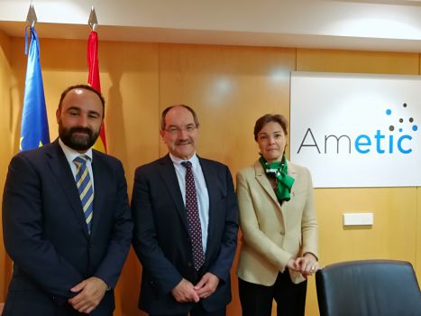 EL PRESIDENTE DE AMETIC RECIBE A LOS DECANOS DEL COIT Y COITT
