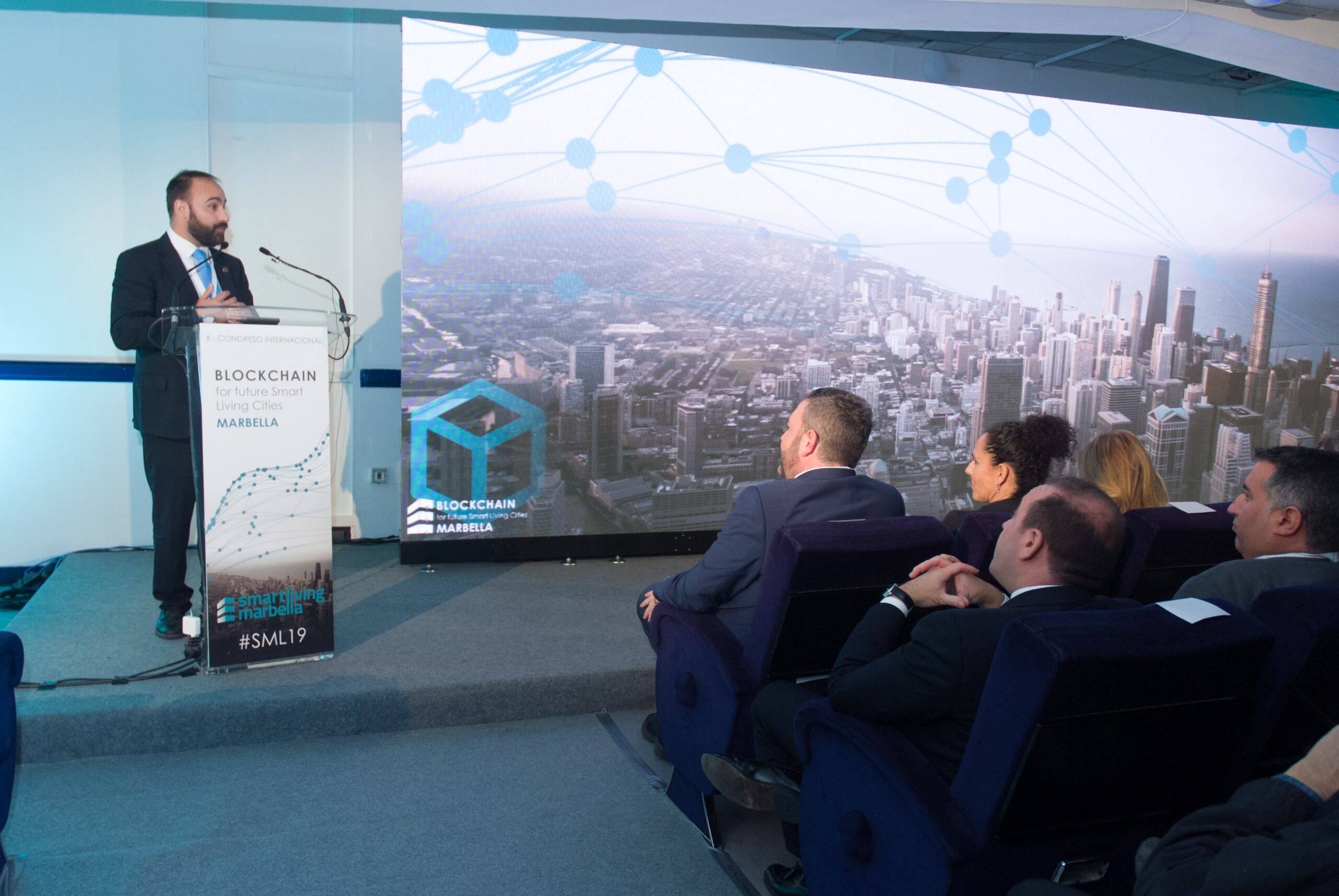 SMART LIVING MARBELLA CONGREGA A MÁS DE 250 PERSONAS PARA ABORDAR EL IMPACTO DEL BLOCKCHAIN EN LAS CIUDADES INTELIGENTES