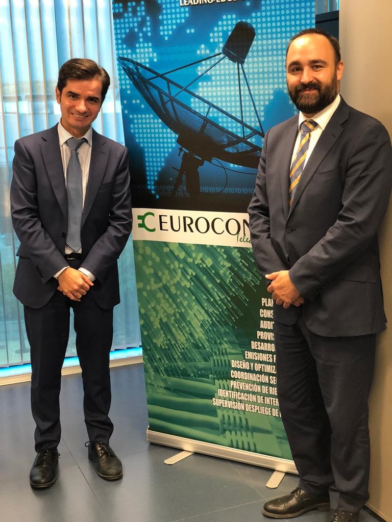 ENCUENTRO DEL DECANO DEL COITT CON EL DIRECTOR DE LA DIVISIÓN DE TELECOMUNICACIONES DE EUROCONTROL