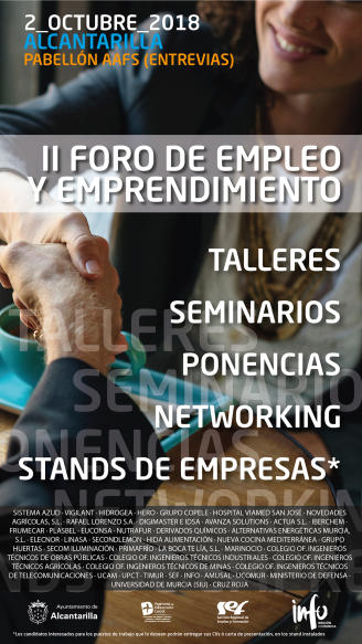 II FORO DE EMPLEO Y EMPRENDIMIENTO DE ALCANTARILLA