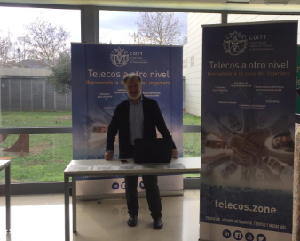 EL COITT  PARTICIPA EN LAS JORNADAS DE ORIENTACIÓN PROFESIONAL DE LA URJC