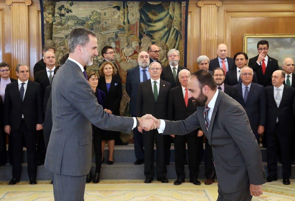 EL COITT ACUDE COMO MIEMBRO DE UNIÓN PROFESIONAL A LA RECEPCIÓN REAL CELEBRADA CON MOTIVO DEL 40 ANIVERSARIO DE LA CONSTITUCIÓN