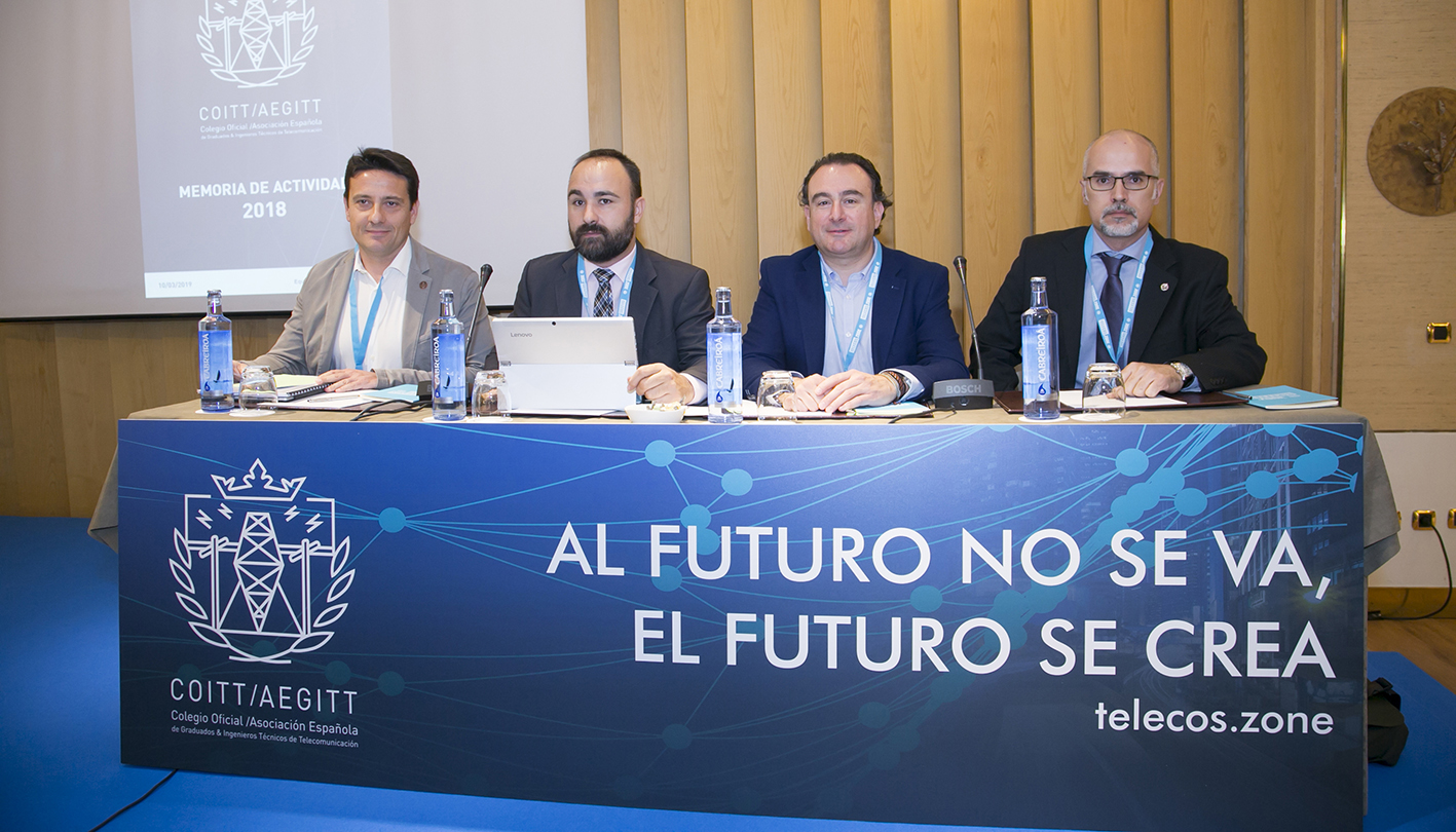 EL COITT Y AEGITT HAN CELEBRADO SUS ASAMBLEAS GENERALES PARA ABORDAR LA ACTUALIDAD DEL COLEGIO Y DE LA PROFESIÓN, ASÍ COMO APROBAR LOS PRESUPUESTOS PARA EL AÑO 2019