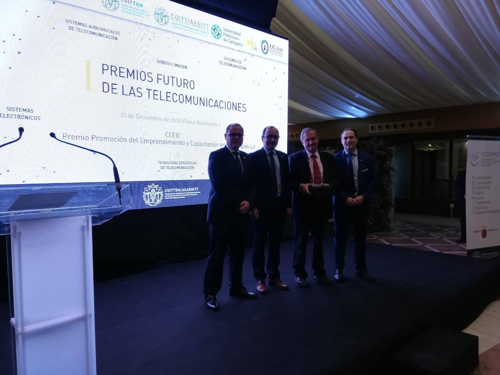MURCIA ENTREGA LOS PREMIOS ‘EL FUTURO DE LAS TELECOMUNICACIONES’